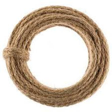 Load image into Gallery viewer, Wired Jute Cord Rope/Twine, 9 yards