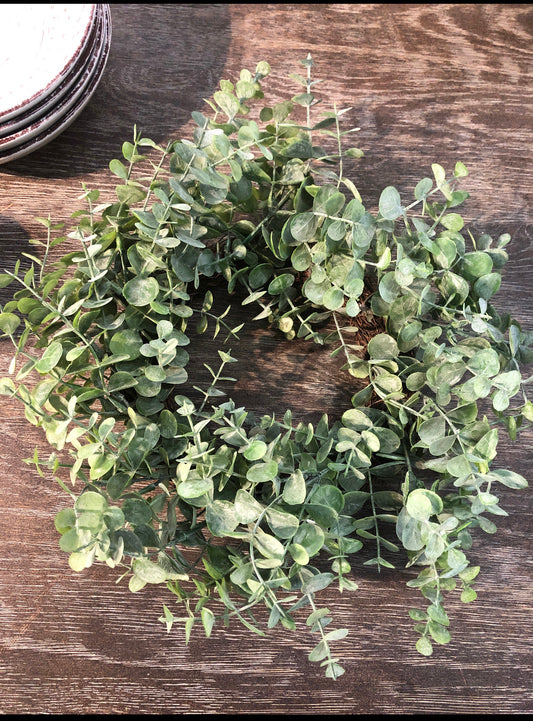 11" Gunnii Eucalyptus Wreath | XJE