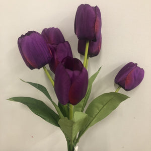 16.5" Tulip Bush in Purple | YS