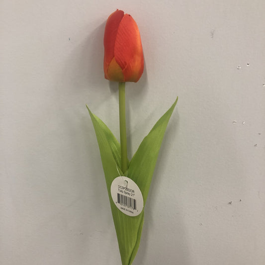 21.25" Tulip Spray in Orange | YS